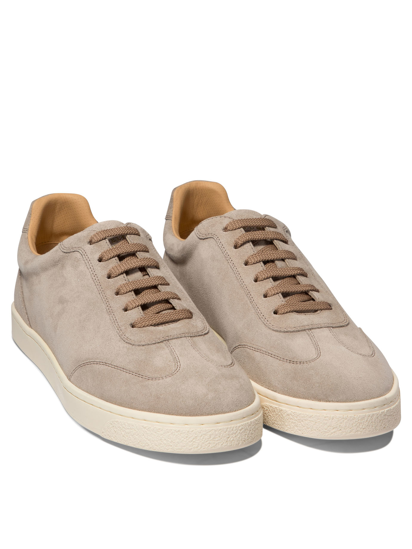 BRUNELLO CUCINELLI Beige Suede sneakers